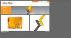 Desktop Screenshot of chromogenix.com